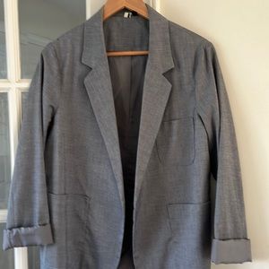 Top Shop ladies gray blazer